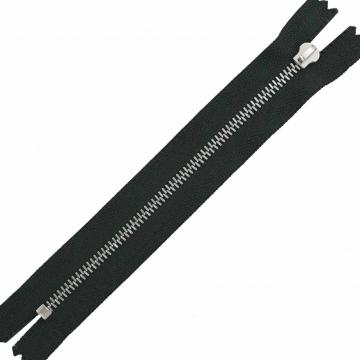 YKK zipper single head bright gun metal zipper