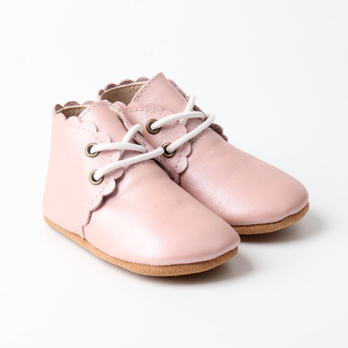 Chaussures en cuir véritable pour bébé