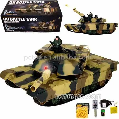 1:24 Scale R/C Battle Tank