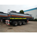 20000 lita tri-axle h2o-Axle H2so4 safar tankuna