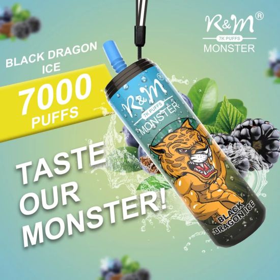 Auténtico Monster de R&M Monster 7000 hojaldres