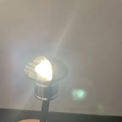 1W Halfmoon Indoor/Outdoor Staircase LED Step Lights