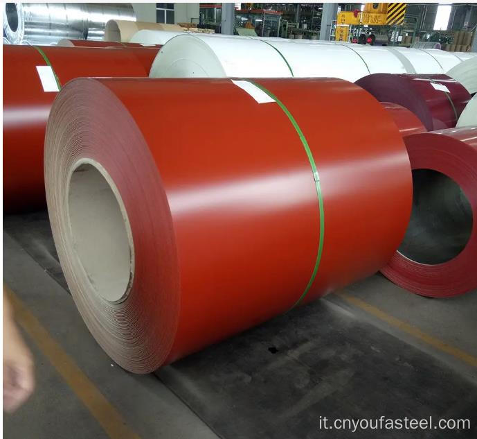 PPGI stampato con rivestimento a colori caldi