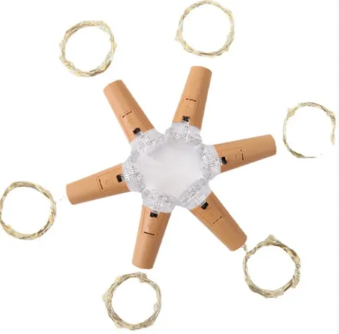 IP65 Rated 2M 20LED Starry Fairy String Lights for Wine Bottles and Christmas Decorations