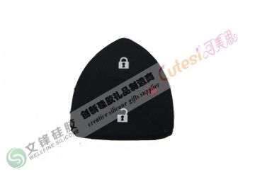 Black Customize Eco - Friendly Silicone Car Remote Control Keypad Use In Car