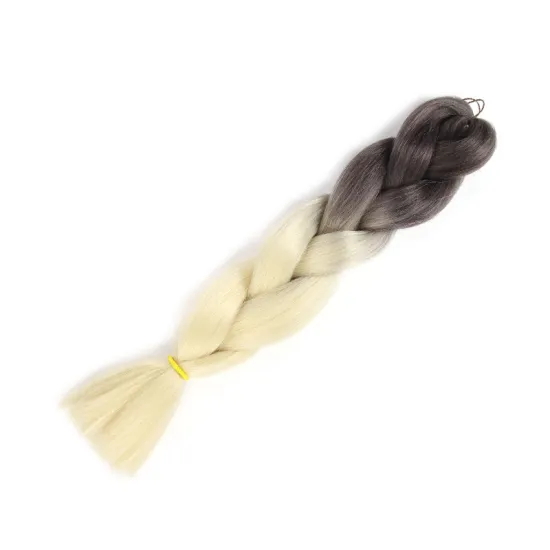 Rainbow Ombre Synthetic Jumbo Braid Hair for Black Women