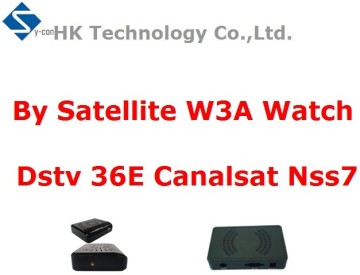 New africa dongle by satellite w3a watch all dstv 36e canalsat psat nilesat hotbird