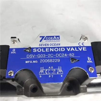 7OCEAN DSV Series Hydraulic Solenoid Valves DSV-G03-2C-DC24-82 DSV-G03-6C-DC24-82 DSD-G02-0C-A110-31