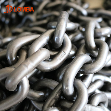 Blackened Steel Alloy Lifting Chain G80 for Hoist Loading