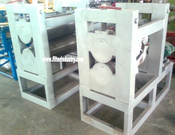 Low carbon steel sheet Expanded Metal Mesh Flattening Machine