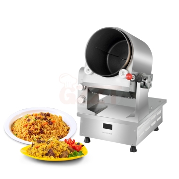 220V 5Kw Commercial Electric Automatic Stir Frying Machine