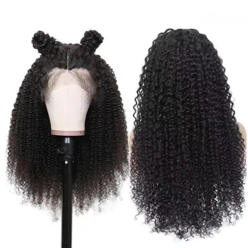 Glueless 150% Density 26 inch Water Wave Brazilian Virgin Lace Front Wig Natural Preplucked Hairline Lace Frontal Wigs Baby Hair