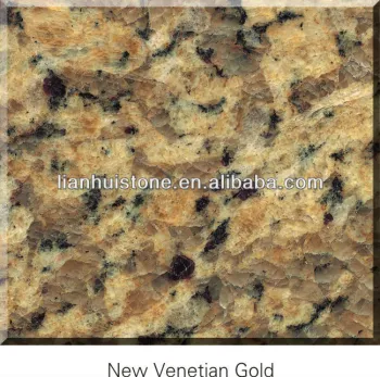 Imported polished New Venetian Gold yellow granite