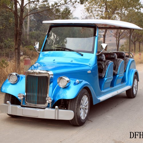 Jinghang 4 seat gas powered classic golf cart