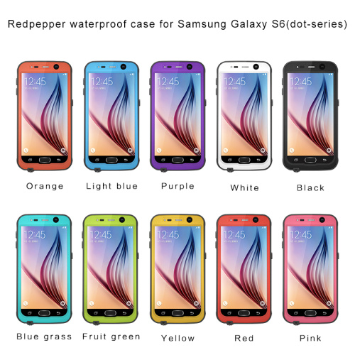Waterproof phone case for Samsung s6 edge
