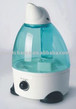 Hot spring Ultrasonic Humidifier, Operates for Long Time per Filling, Quiet Operation