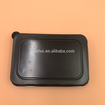 -40 to 220 degrees ovenal one compartment with lid CPET food containers