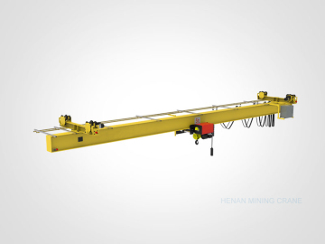 Low Noise Rigid Track Double Beam Overhead Crane