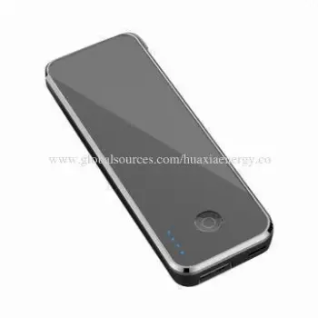 Portable mobile charger with 5,000mAh capacity & TF card slot