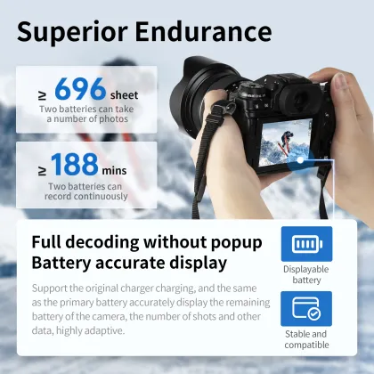 Selens TNP-W235 Type-C Camera Battery 2400mAh for Fujifilm Outdoor Photography