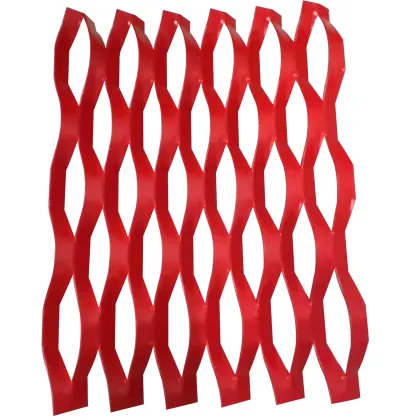 Akzonobel PVDF Expanded Metal Mesh for Wall Cladding and Ventilated Facades (5.5mm/6.0mm)