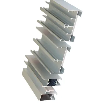 Anodized Silver Matte Aluminum Window Profiles for Indian Market