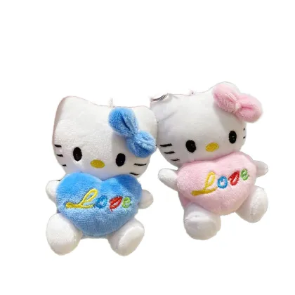 Cinnamoroll and My Melody Plush Toys: Kitty Keychains and Dolls