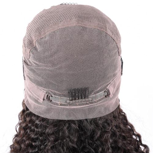 LONG SIZE WAVY T PART NATURAL HAIR LACE WIG