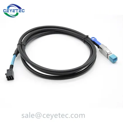 Mini SAS 8644 to 8643 1 Meter External Data Server Cable