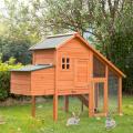 Large Run Area Chicken Coop Wooden Hen House