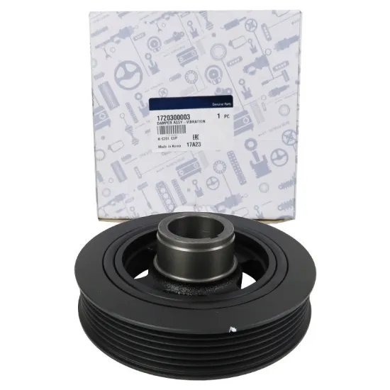  Genuine Korean Auto Parts: OEM 1720300003 Crankshaft Pulley for SsangYong Korando 2.0, Korando C300 G20DF, and Korando C