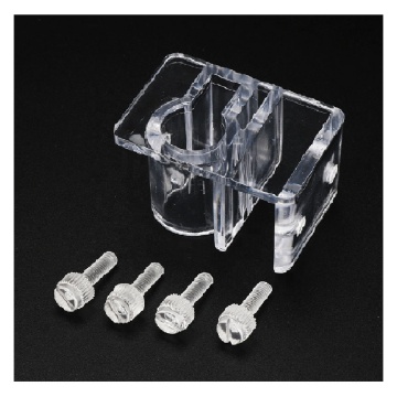 ZRDR Acrylic Aquarium Hose Clips - Fish Tank Filter Hanger