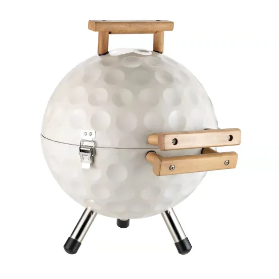Portable Golf-Shaped BBQ Grill: Easy to Carry and Use for Outdoor Events and Gatherings
