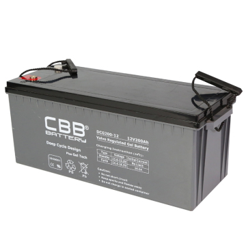 แบตเตอรี่ทะเลหนัก 12V 200AH ประเภทเจลลึก