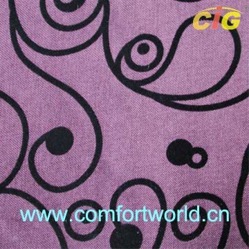 Flocking Sofa Fabric