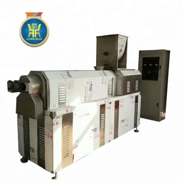 floating fish feed pellet plant extruder machine