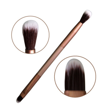 Double Head Cosmetics Makeup Brushes Eyelashes Blush Elegant Bleached Mental Eye Shadow Brush Professional Styling Tools