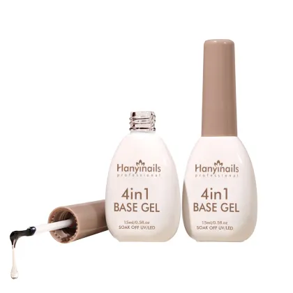 Hanyinails Hard Gel Glue Diamonds No-Learn Nail Tips Press-On Nails Extension Gel Glue