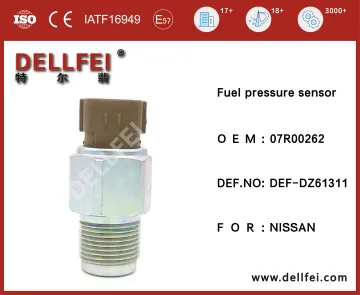 New Common Rail High Pressure Sensor 07R00262 for NISSAN