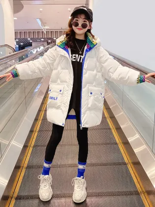 Children's Casual Warm Short Down Jacket