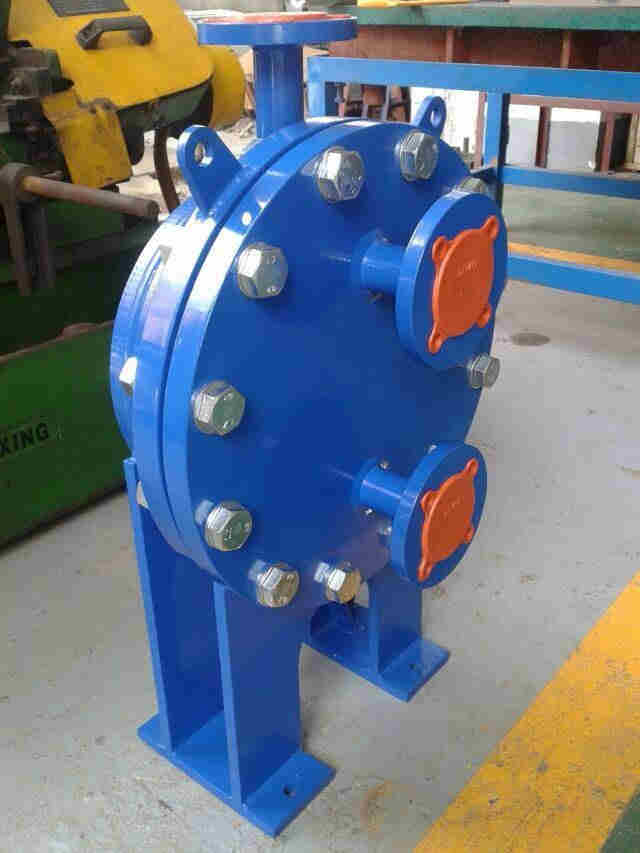 Shell and Plate Type Heat Exchanger for Heating