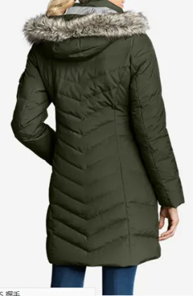 Goose Down Feather Coat Women Outwear Parka
