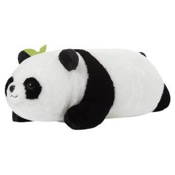 Bambola peluche di panda gigante con bambù