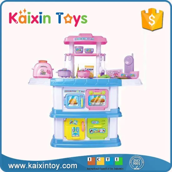 10283249 Interactive Kids Role Play Plastic Large Kitchen Toy Set
