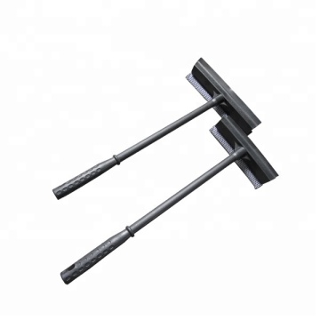 Black Household Car Cleaning Plastic Window Squeegee (8''/10'')