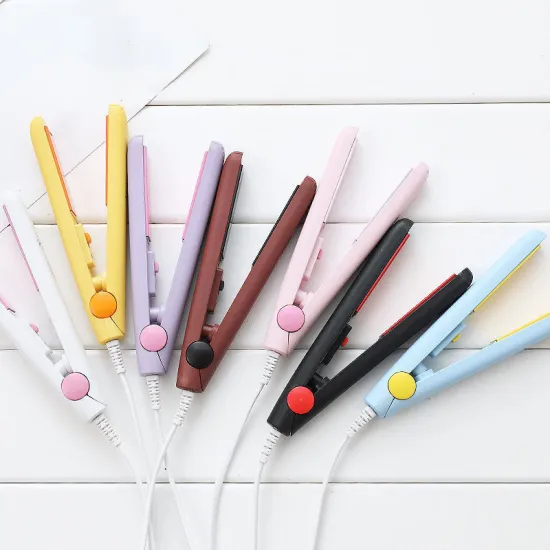 Cross-Border Top-Selling Multi-Functional Student Hair Styler: Straightening, Curling, and Bangs Trimming with Electric Hair Curler