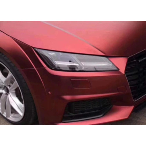 Wine Red Matte Metallic Vinyl Car Wrap Film