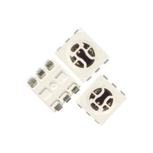 In-Line White Lamp Beads SMD LED lamp beads5050 double-color RGB high power Supplier