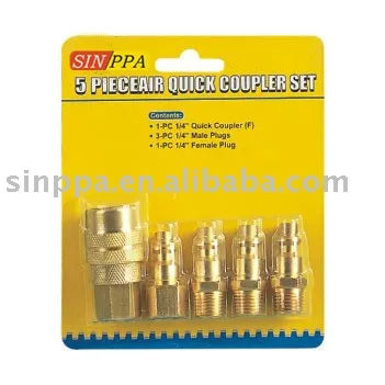 5pcs milton type air quick coupler set---SK-04