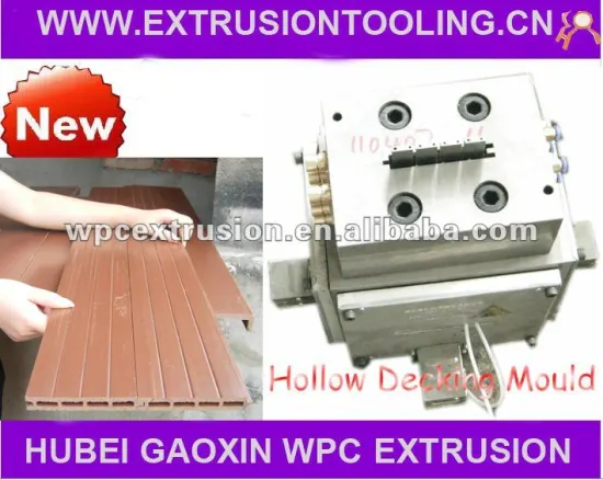 2014 China Hubei Durable New Technology WPC Extrusion Die with heaters for WPC plywood Wood Plastic